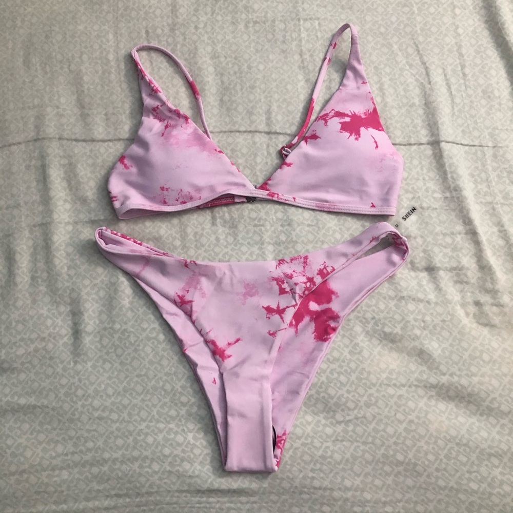 tie dye bikini set
